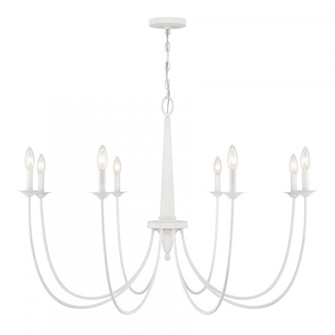 Stonecrest 8-Light Chandelier in Bisque White (128|1-1202-8-83)
