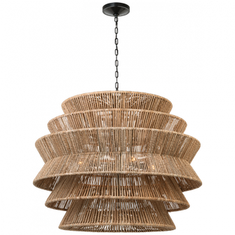 Antigua XL Drum Chandelier (279|CHC 5017BZ/NAB)
