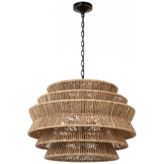 Antigua Medium Drum Chandelier (279|CHC 5016BZ/NAB)