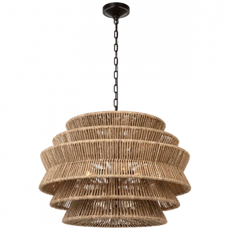 Antigua Medium Drum Chandelier (279|CHC 5016BZ/NAB)