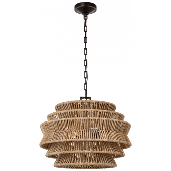 Antigua Small Drum Chandelier (279|CHC 5015BZ/NAB)