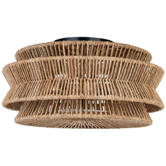 Antigua XL Drum Semi-Flush Mount (279|CHC 4016BZ/NAB)