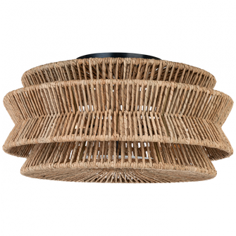 Antigua XL Drum Semi-Flush Mount (279|CHC 4016BZ/NAB)