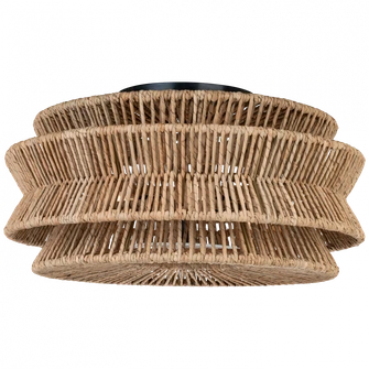 Antigua XL Drum Semi-Flush Mount (279|CHC 4016BZ/NAB)