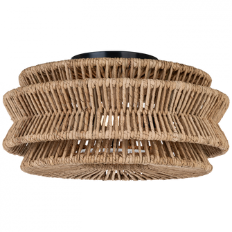 Antigua Large Drum Semi-Flush Mount (279|CHC 4015BZ/NAB)