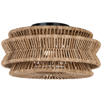 Antigua Large Drum Semi-Flush Mount (279|CHC 4015BZ/NAB)