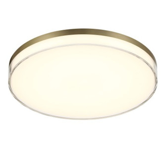 13'' LED Flush Mount in Ashen Brass Finish (10|769-2-787-L)