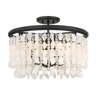Shimmering Elegance - 4 Light Semi Flush (10|6703-66)