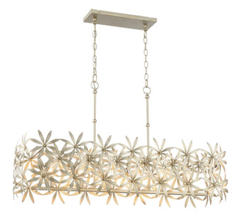 Flower Child - 6 Light Island in Ambry Gold Finish (10|2147-735)