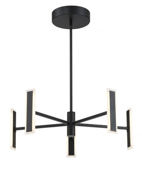 Edge - 5 Light Led Chandelier Fixture (77|P1415-66A-L)