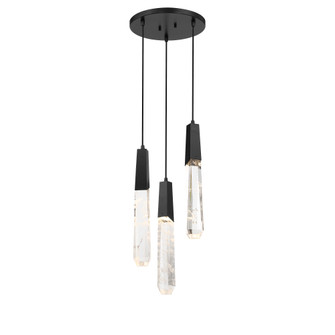 Drifting Droplets - 3 Light LED Pendant (77|P1284-66A-L)