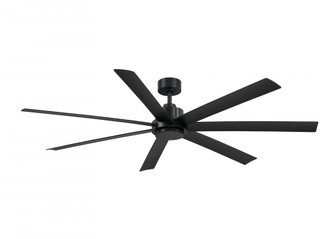 Pendry 72 inch Indoor/Outdoor Smart Ceiling Fan - Black with Black Blades (90|FPD6872BLW)