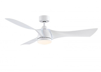 Klear 56 inch Indoor/Outdoor Ceiling Fan with LED CCT Select Light Kit (90|FPD6858MW)