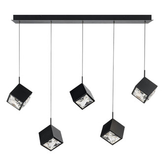Ice Cube Chandelier Light (1357|PD-29305L-BK)