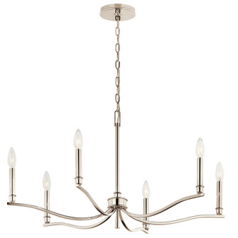 Chandelier 6Lt (2|52695PN)