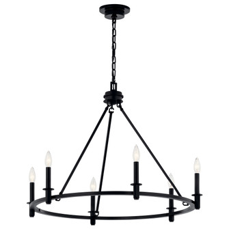 Chandelier 6Lt (2|52705BK)