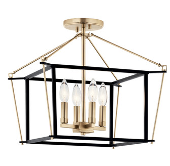 Semi Flush Mount 4Lt (2|52633CPZ)