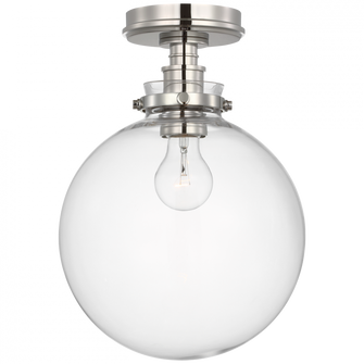 Parkington 10'' Globe Flush Mount (279|CHC 4526PN-CG)