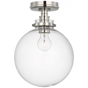 Parkington 10'' Globe Flush Mount (279|CHC 4526PN-CG)