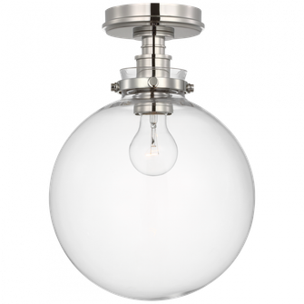 Parkington 10'' Globe Flush Mount (279|CHC 4526PN-CG)