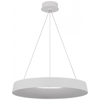 Neptune 24'' Uplight Ring Chandelier (279|BBL 5095WHT)