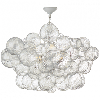 Talia 33'' Semi-Flush Mount (279|JN 4115PW/CG)