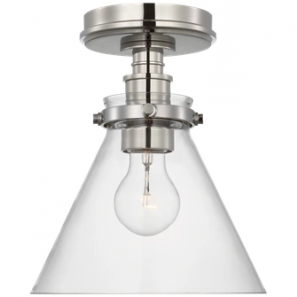 Parkington 9'' Conical Flush Mount (279|CHC 4525PN-CG)