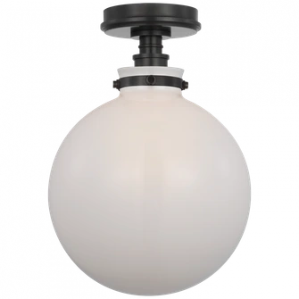 Parkington 10'' Globe Flush Mount (279|CHC 4526BZ-WG)