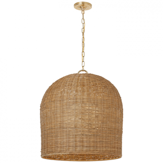 Nancy 25'' Woven Hanging Shade (279|MF 5047SB-NTW)
