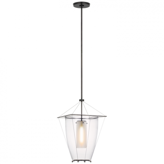 Ovalle 13'' Lantern (279|RB 5092BZ-CG)