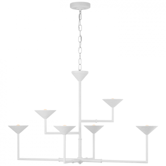 Eleanor 53'' Asymmetric Chandelier (279|JN 5174PW)