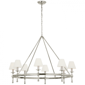 Classic 42'' Ring Chandelier (279|CHC 5819PN-L)