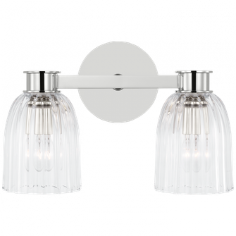 Asalea Double Sconce (279|ARN 2502PN-CG)