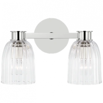 Asalea Double Sconce (279|ARN 2502PN-CG)