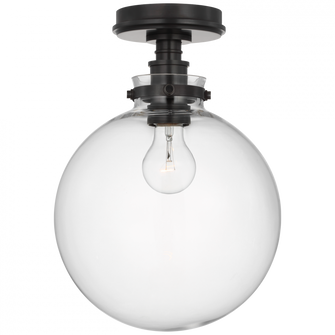 Parkington 10'' Globe Flush Mount (279|CHC 4526BZ-CG)