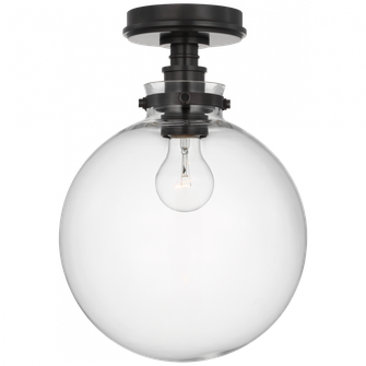Parkington 10'' Globe Flush Mount (279|CHC 4526BZ-CG)