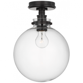 Parkington 10'' Globe Flush Mount (279|CHC 4526BZ-CG)