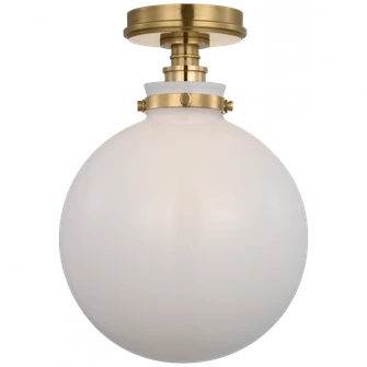 Parkington 10'' Globe Flush Mount (279|CHC 4526AB-WG)