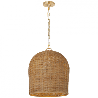 Nancy 18'' Woven Hanging Shade (279|MF 5043SB-NTW)