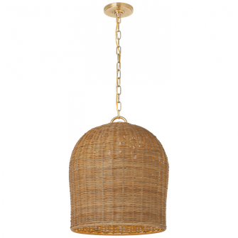 Nancy 18'' Woven Hanging Shade (279|MF 5043SB-NTW)