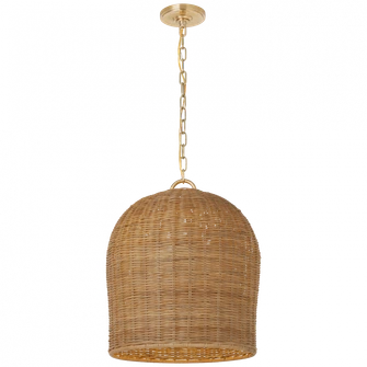 Nancy 18'' Woven Hanging Shade (279|MF 5043SB-NTW)