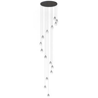 Dewdrop-Multi-Light Pendant (94|E21569-142BK)