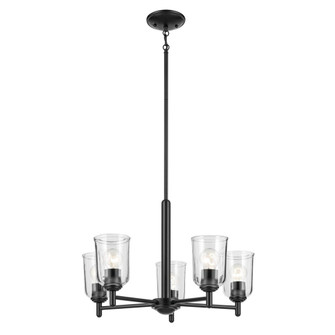 Chandelier 5Lt (2|43671BKCLR)
