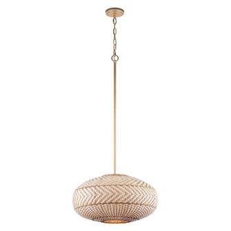 Zanzibar 22'' Soft Gold Pendant (205|ZAN-9014-SG)