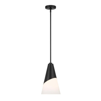 Brian Patrick Flynn Tori 1 Light Matte Black Mini Pendant (205|TOR-901-MK)
