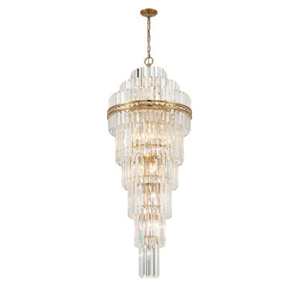 Hayes 24'' Aged Brass Chandelier (205|HAY-1419-AG)