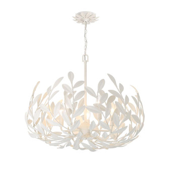 Broche 23'' Matte White Chandelier (205|566-MT)