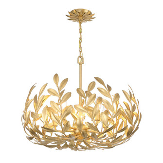 Broche 23'' Antique Gold Chandelier (205|566-GA)