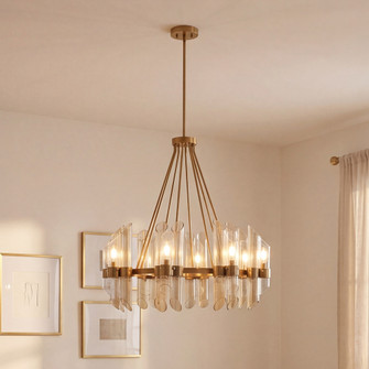 Biltmore 8-Light Chandelier in Warm Brass (128|1-9105-8-322)