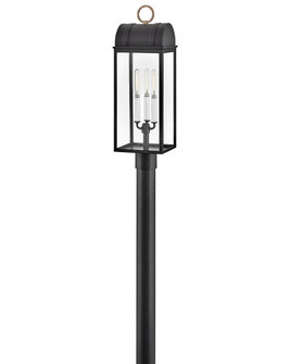 Large Post Lantern (87|10661BK-BU)